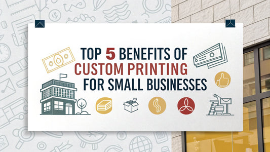 Top 5 Benefits of Custom Printing for Small Businesses