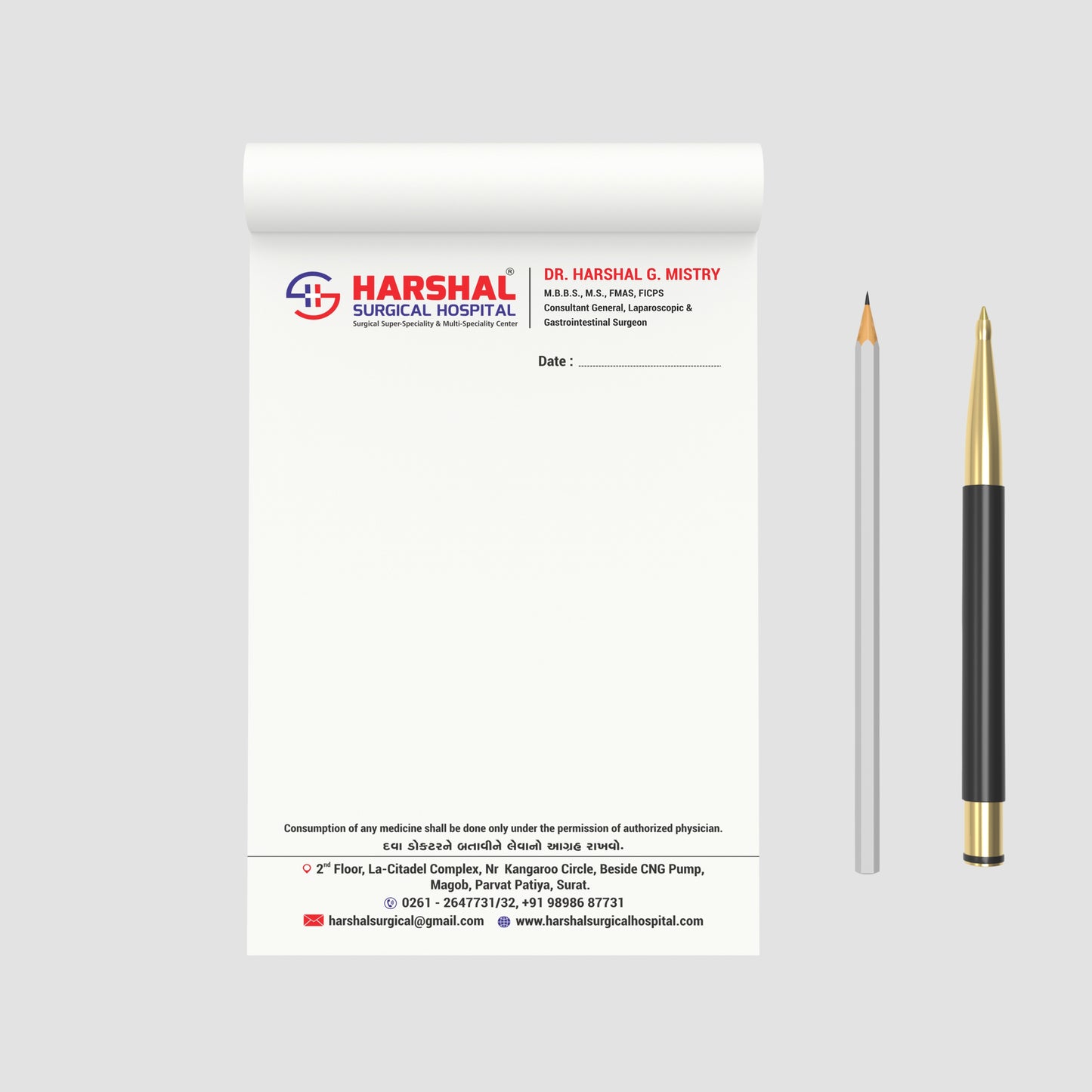 prescription pad