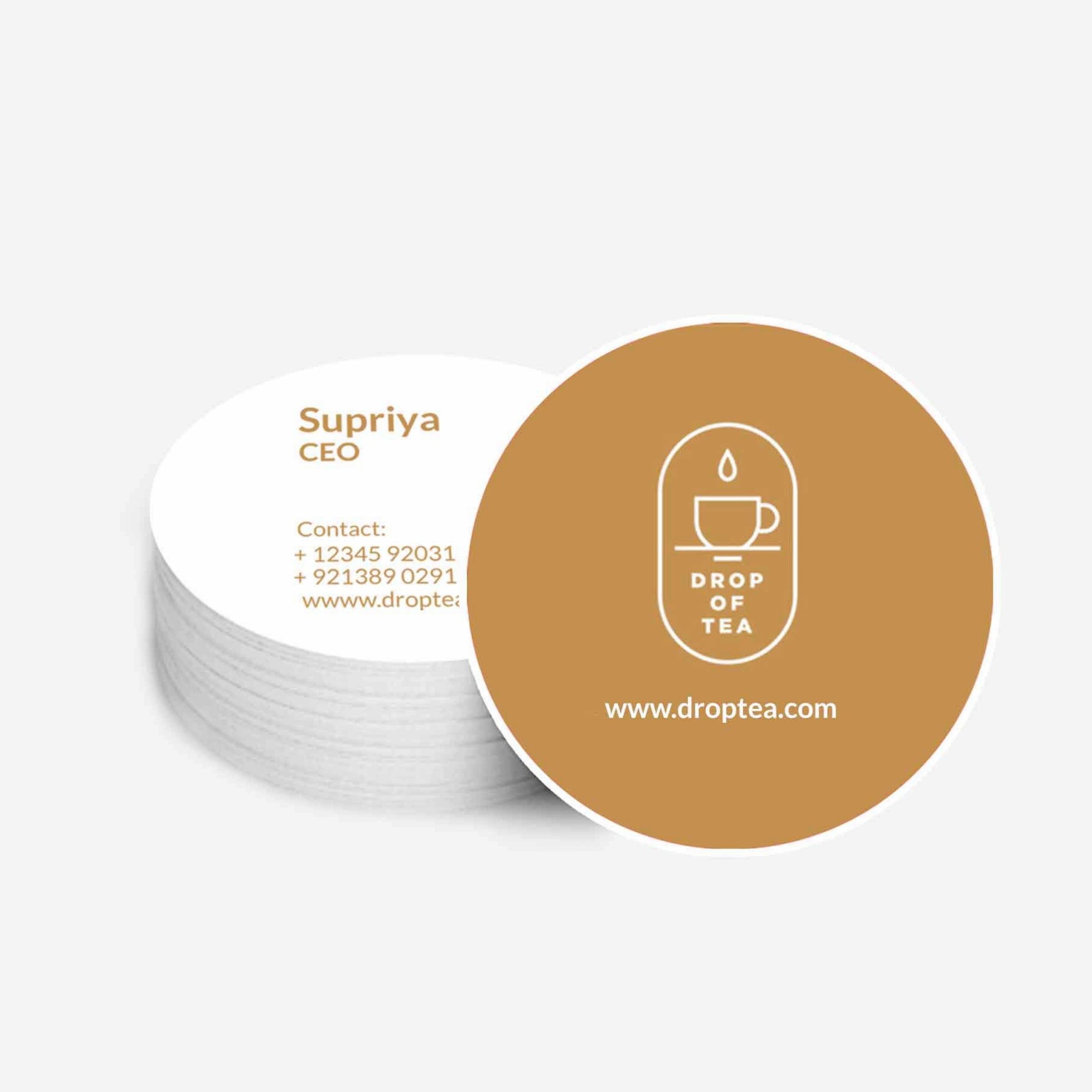 Circle Visiting Cards – Vedaprint
