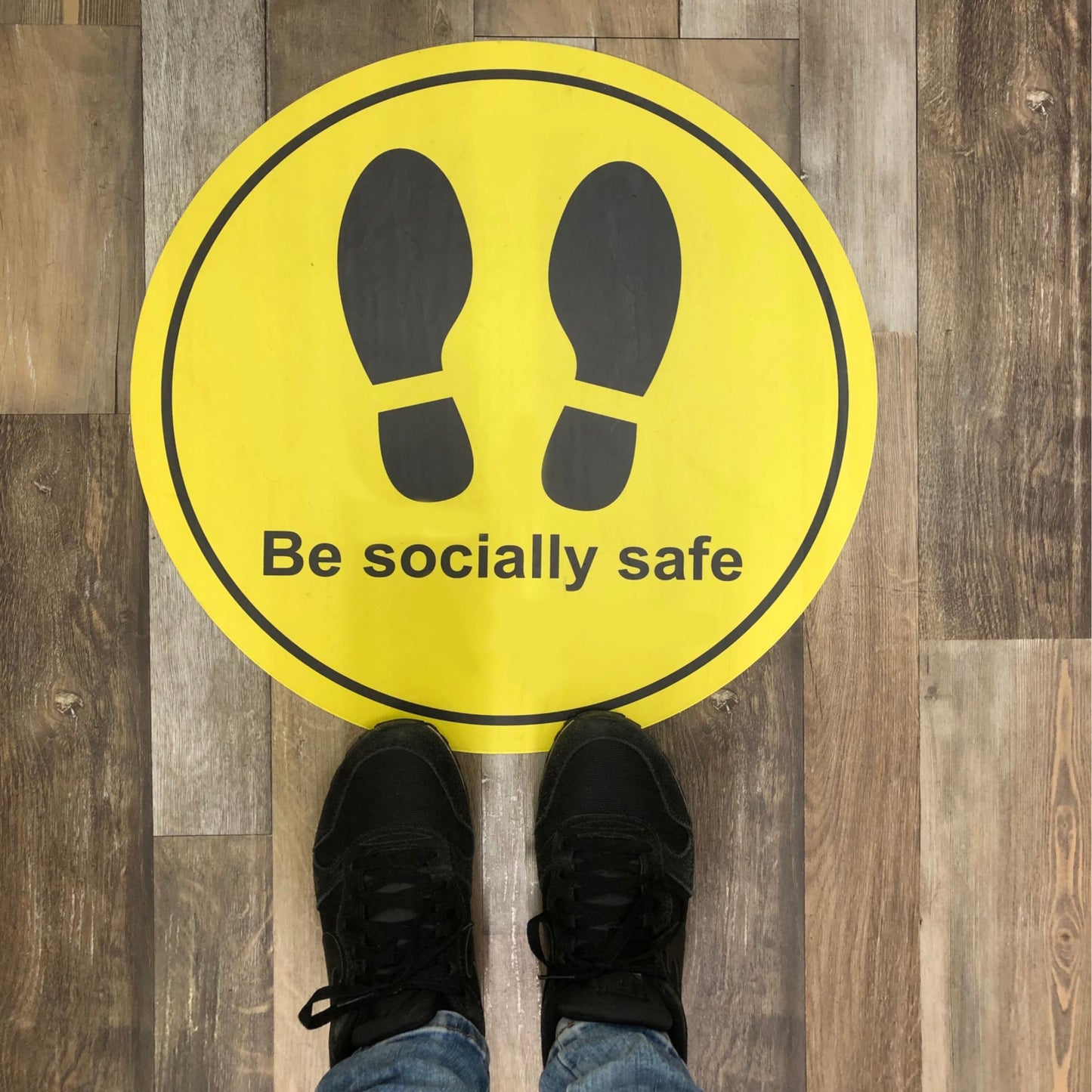 custom floor stickers