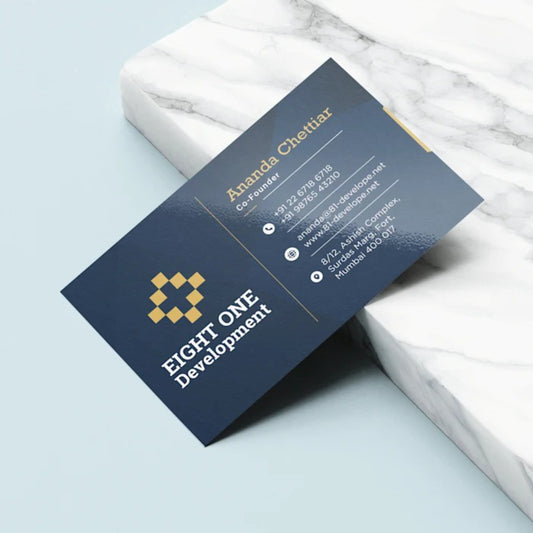Spot UV Visiting Cards