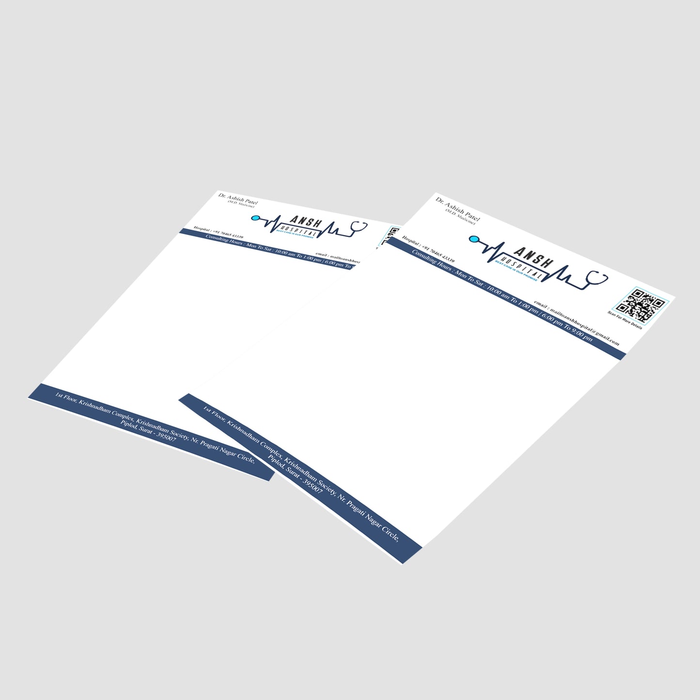 custom letterhead pads