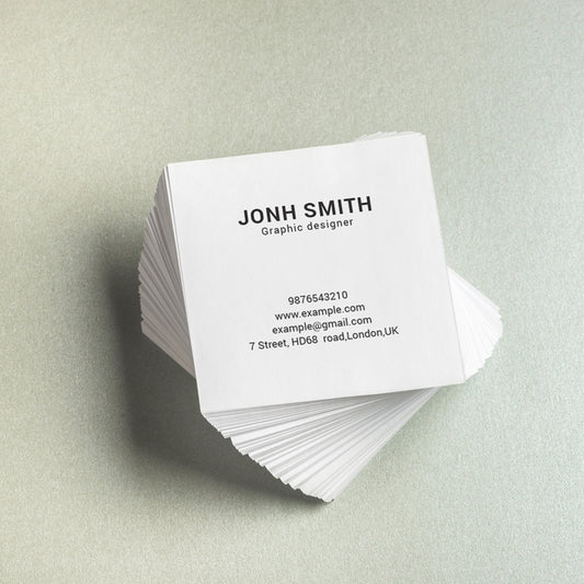Square Visiting Cards