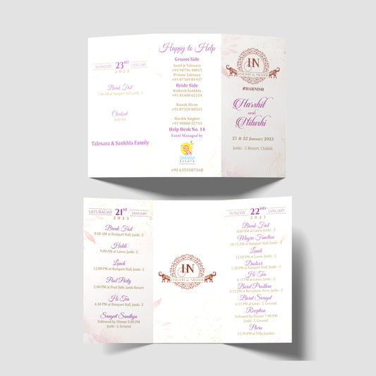 Wedding Programmes