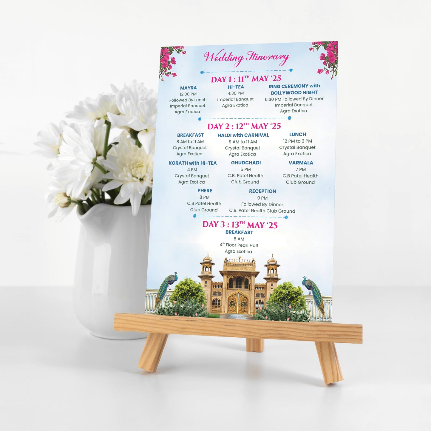 wedding programmes
